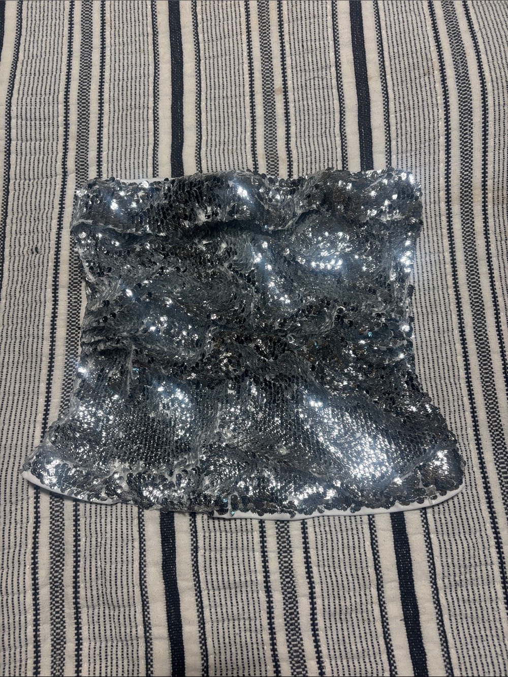 Sequin Tube Top